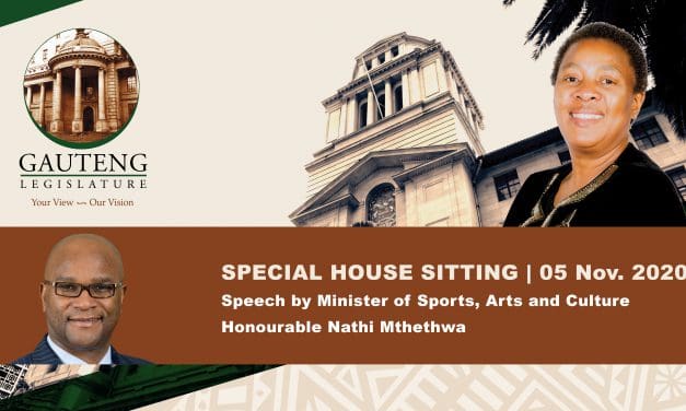Special Sitting, 5 November 2020