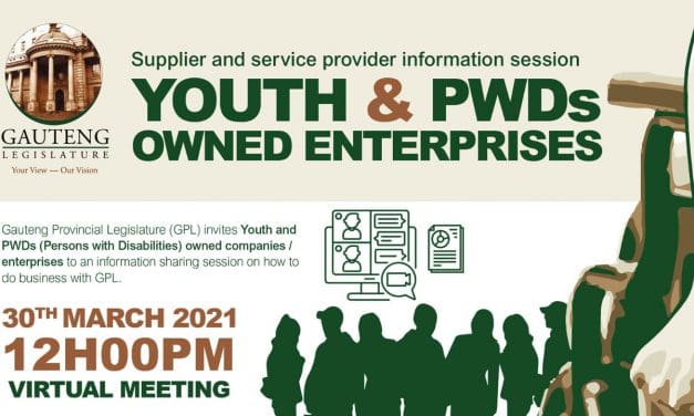 SUPPLIER INFORMATION SESSION FOR YOUTH & PWD ENTERPRISES