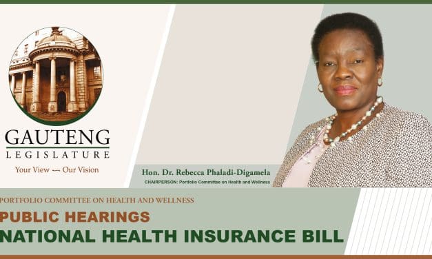 National Health Insurance Bill Public Hearings, Tshwane and West Rand